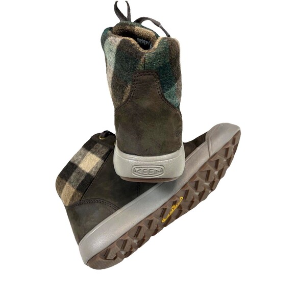 Keen Elena Mid Insulated Ankle Boot Womens Size 7.5 Lace Up Warm Hiker Bootie - Picture 7 of 10